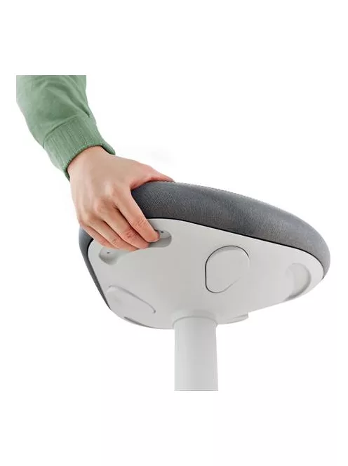 LEITZ Ülőszék, billenő, ergonomikus, LEITZ "Ergo Active", világosszürke