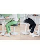 LEITZ Ülőszék, billenő, ergonomikus, LEITZ "Ergo Active", világosszürke
