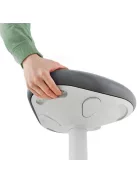 LEITZ Állószék, billenő, ergonomikus, LEITZ "Ergo Active", világosszürke