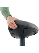 LEITZ Állószék, billenő, ergonomikus, LEITZ "Ergo Active", sötétszürke
