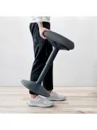 LEITZ Állószék, billenő, ergonomikus, LEITZ "Ergo Active", sötétszürke