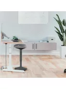 LEITZ Állószék, billenő, ergonomikus, LEITZ "Ergo Active", sötétszürke