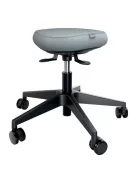 LEITZ Munkaszék, görgős, ergonomikus, LEITZ "Ergo Comfort Active", világosszürke