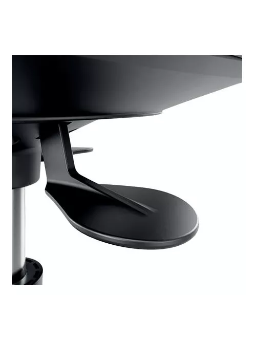 LEITZ Munkaszék, görgős, ergonomikus, LEITZ "Ergo Comfort Active", világosszürke