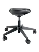 LEITZ Munkaszék, görgős, ergonomikus, LEITZ "Ergo Comfort", sötétszürke