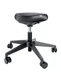   LEITZ Munkaszék, görgős, ergonomikus, LEITZ "Ergo Comfort", sötétszürke