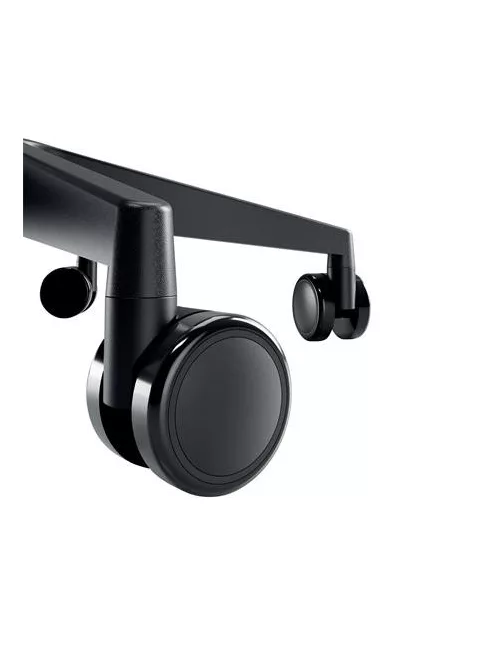 LEITZ Munkaszék, görgős, ergonomikus, LEITZ "Ergo Comfort", sötétszürke