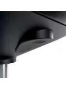 LEITZ Munkaszék, görgős, ergonomikus, LEITZ "Ergo Comfort", sötétszürke