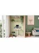 LEITZ Munkaszék, görgős, ergonomikus, LEITZ "Ergo Comfort", sötétszürke