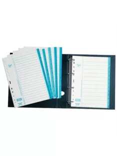 ESSELTE Regiszter, karton, A4, A-Z, ESSELTE, fehér