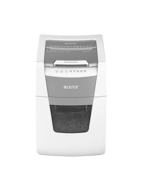 LEITZ Iratmegsemmisítő, mikrokonfetti, 100 lap, LEITZ "IQ AutoFeed SmallOffice 100 P5 Pro"