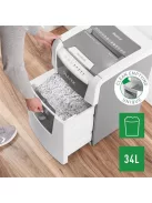LEITZ Iratmegsemmisítő, mikrokonfetti, 100 lap, LEITZ "IQ AutoFeed SmallOffice 100 P5 Pro"