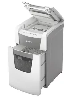   LEITZ Iratmegsemmisítő, konfetti, 150 lap, LEITZ "IQ AutoFeed Office 150 P4 Pro"
