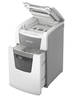   LEITZ Iratmegsemmisítő, mikrokonfetti, 150 lap, LEITZ "IQ AutoFeed Office 150 P5 Pro"