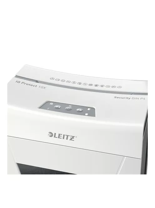LEITZ Iratmegsemmisítő, konfetti, 10 lap, LEITZ "IQ Protect 10X"