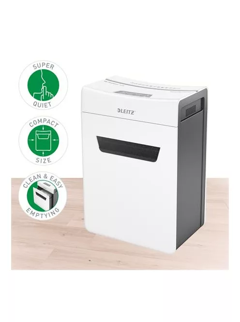 LEITZ Iratmegsemmisítő, konfetti, 10 lap, LEITZ "IQ Protect 10X"