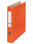 ESSELTE Iratrendező, 50 mm, A4, PP/karton, élvédő sínnel, ESSELTE "Economy", narancssárga