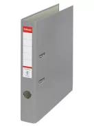 ESSELTE Iratrendező, 50 mm, A4, PP/karton, élvédő sínnel, ESSELTE "Economy", szürke