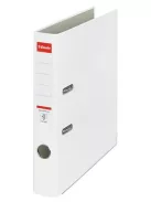 ESSELTE Iratrendező, 50 mm, A4, PP/karton, élvédő sínnel, ESSELTE "Economy", fehér