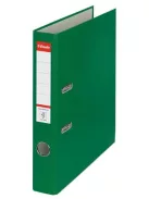 ESSELTE Iratrendező, 50 mm, A4, PP/karton, élvédő sínnel, ESSELTE "Economy", zöld