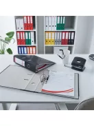 ESSELTE Iratrendező, 50 mm, A4, PP/karton, élvédő sínnel, ESSELTE "Economy", fekete