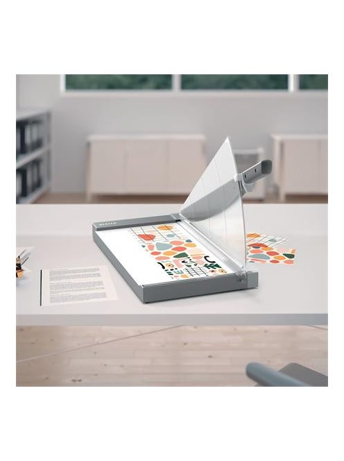 LEITZ Vágógép, karos, A3, 25 lap, LEITZ "Precision Office Pro"