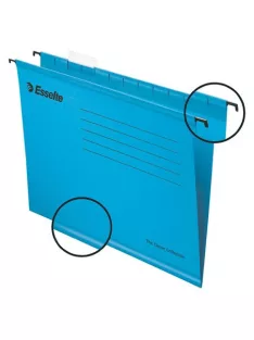   ESSELTE Függőmappa, A4, karton, ESSELTE "Classic", kék