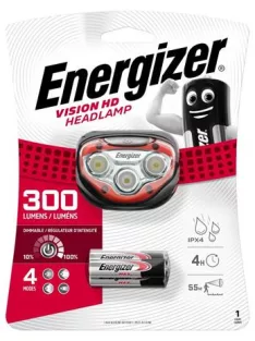   ENERGIZER Fejlámpa, 3 LED, 3xAAA, ENERGIZER "Vision HD"