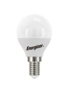 ENERGIZER LED izzó, E14, golf gömb, 4,9W (40W), 470lm, 3000K, ENERGIZER