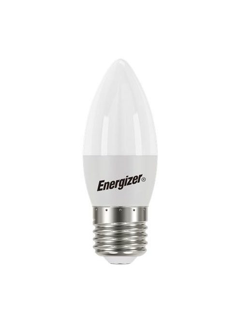 ENERGIZER LED izzó, E27, gyertya, 4,9W (40W), 470lm, 4000K, ENERGIZER