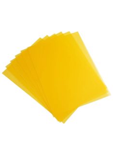   Előlap, A4, 200 micron 100 db/csomag, Bluering® áttetsző sárga