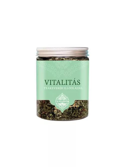 PANAROM Teakeverék, illóolajjal, 100 g, PANAROM "Vitalitás"
