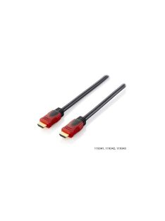 EQUIP HDMI kábel, aranyozott, 1 m, EQUIP