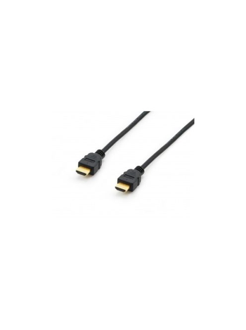 EQUIP HDMI kábel, aranyozott, 3 m, EQUIP