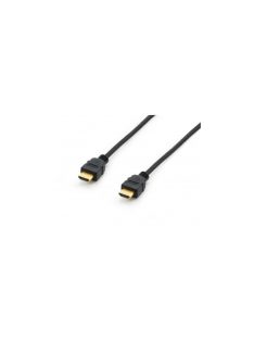 EQUIP HDMI kábel, aranyozott, 5 m, EQUIP