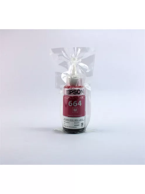 Ink Epson T6643 dye magenta 70ml ORIGINAL doboz nélkül
