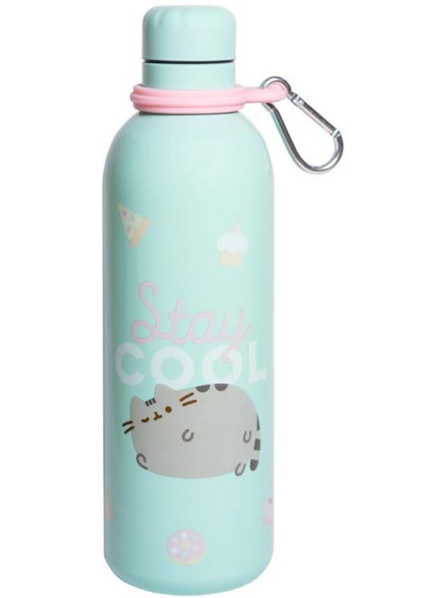 Pusheen cicás kulacs, fém, 500ml, Foodie Collection