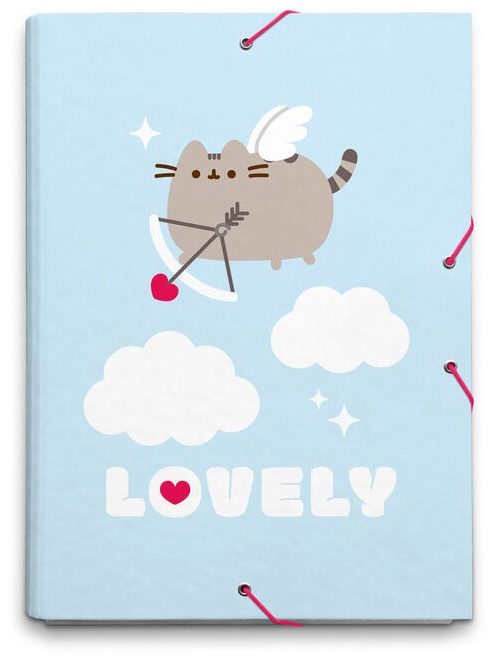 Pusheen cicás füzetbox A/4, Purrfect Love Collection