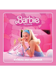 Barbie falinaptár, 30x30cm, 2024