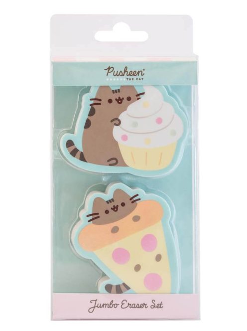 Pusheen cicás radír, 2 db/doboz Foodie