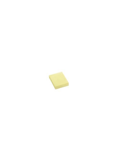 Jegyzettömb öntapadó, 38x51mm, Evo, sárga
