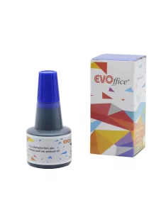 Bélyegzőfesték 30 ml, Evoffice kék
