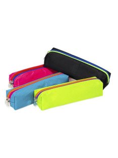   EXACOMPTA Tolltartó, cipzáras, EXACOMPTA "Tricolor", vegyes színek