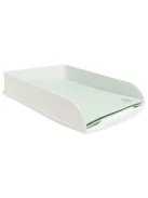 EXACOMPTA Irattálca, műanyag, EXACOMPTA "COMBO Styli AutentiK", fehér