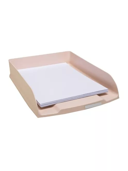 EXACOMPTA Irattálca, műanyag, EXACOMPTA "COMBO Styli Skandi", nude