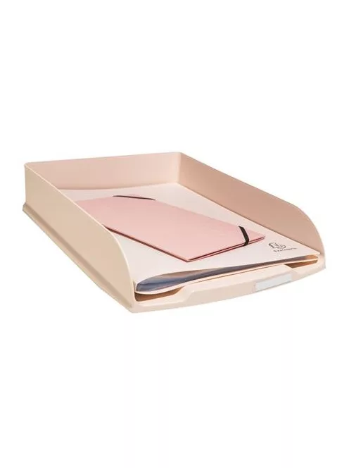 EXACOMPTA Irattálca, műanyag, EXACOMPTA "COMBO Styli Skandi", nude