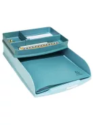 EXACOMPTA Irattálca, műanyag, EXACOMPTA "COMBO Styli Skandi", fagyos kék