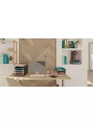 EXACOMPTA Irattálca, műanyag, EXACOMPTA "COMBO Styli Skandi", fagyos kék