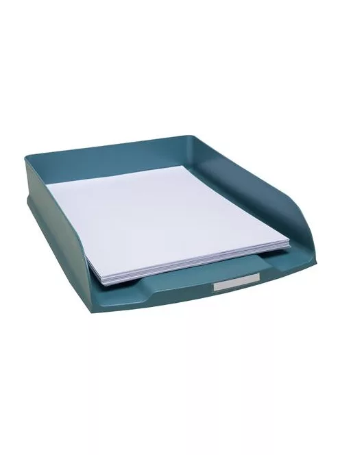 EXACOMPTA Irattálca, műanyag, EXACOMPTA "COMBO Styli Skandi", nyugodt kék