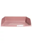 EXACOMPTA Irattálca, műanyag, EXACOMPTA "COMBO Styli Skandi", rózsaszín